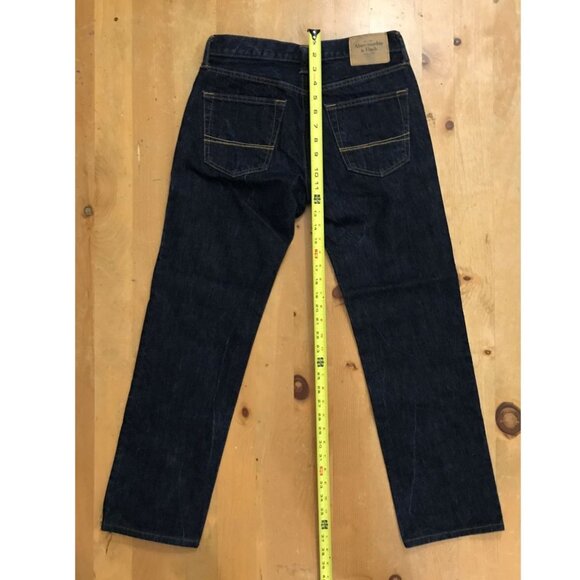 Abercrombie & Fitch Slim Straight Jeans 30x32 – Dark Wash - Y2K - Picture 4 of 9